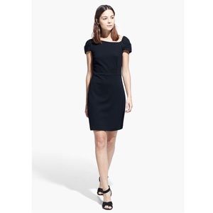 Mango Suit Collection Black Dress Med/Sz 6 NWT